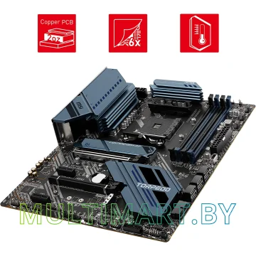 Материнская плата MSI MAG X570S Torpedo Max картинка 3